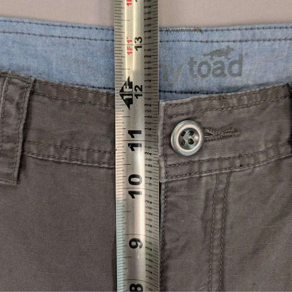 Horny Toad EasyStreet Linen Blend Utility Shorts 36